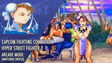 CAPCOM FIGHTING COLLECTION (HYPER STREET FIGHTER 2) ARCADE MODE: SUPER TURBO CHUN LI