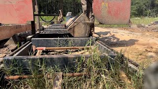 Quartersawing a Nice Red Oak Log