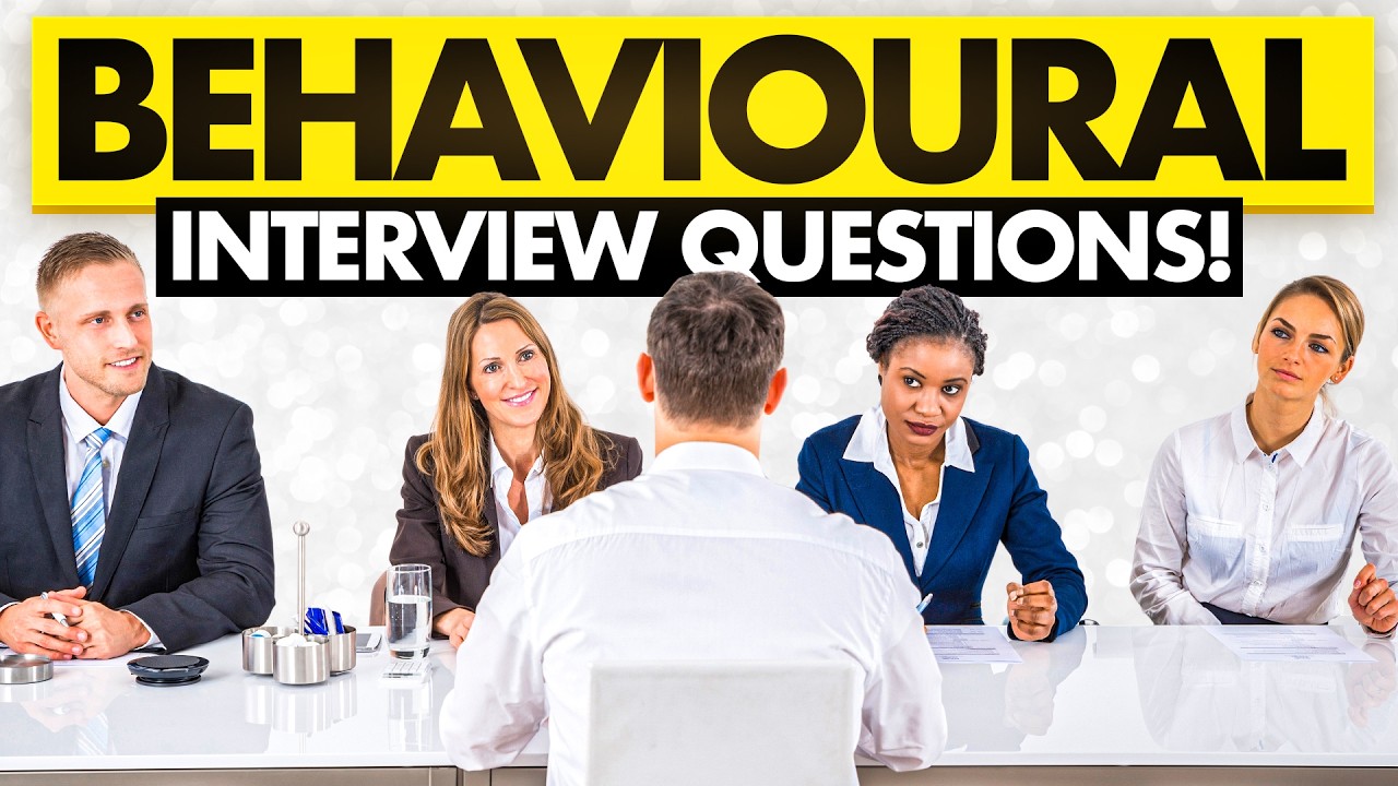 TOP 7 BEHAVIOURAL INTERVIEW QUESTIONS & ANSWERS! (STAR METHOD ANSWERS for BEHAVIORAL INTERVIEWS!)