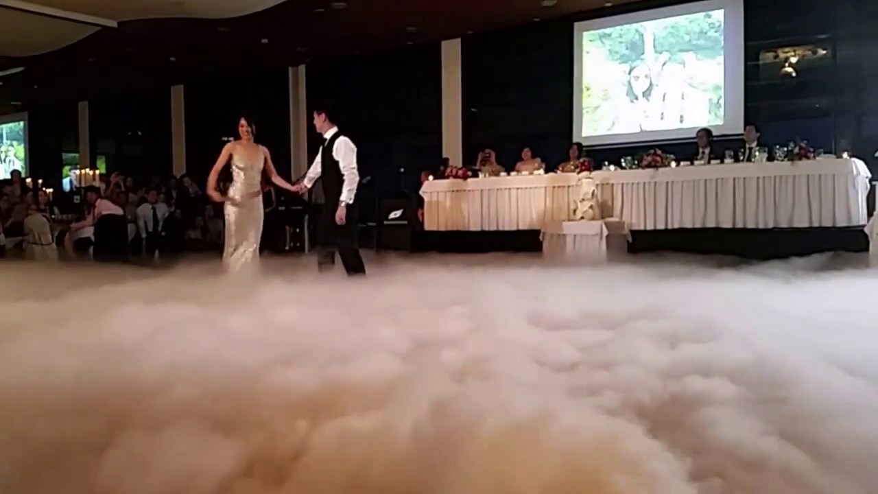 PHP Wedding DJs - Spectacular Dry Ice 'Walking On Clouds' Effect - 12a
