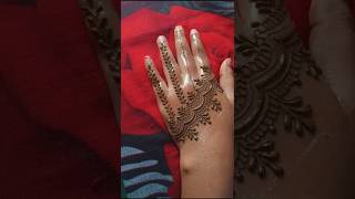 Very Easy Mehndi Design #shortvideo #shorts #youtubeshorts #viral #viralvideo #subscribe