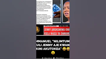 Mahakama Kutoka Nigeria Yamuamuru Jenny Kulipa Faini Baada Ya Kutokwendwa Kwa Emma TIZAMA 
