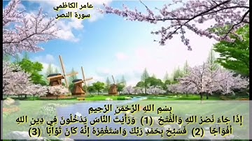 سورة النصر عامر الكاظمي