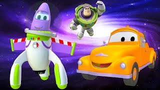 El Taller de Pintura de Tom La Grúa: El Cohete es Buzz Lightyear de Toy Story Disney Pixar Cartoons