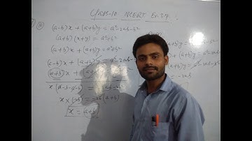 Linear equations in two variables.|NCERT|Ex-3.7