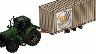 5thWich LowBoy CAD: Helping Farmers move Containers around the farm (Patent Pending)