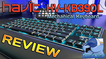 HV-KB390L Mechanical Gaming Keyboard | REVIEW