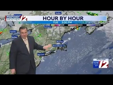 WPRI 12 Weather Forecast for 5/18/26: Warm and dry today; hot and humid ...
