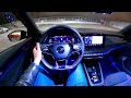 New Skoda OCTAVIA RS 2021 - NIGHT POV test drive (PURE DRIVING)