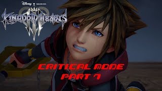 Kingdom Hearts III | Critical Mode Playthrough - Part 7 (The Caribbean)