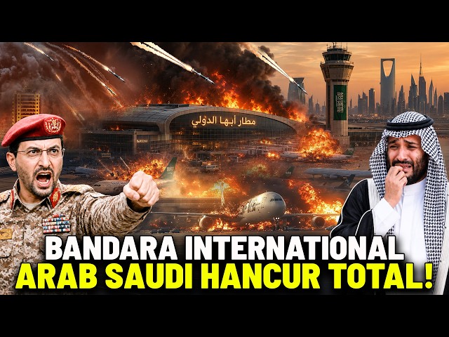 SERANGAN BALAS DENDAM HOUTHI! Ratusan Rudal Balistik & Drone Yaman Bombardir Arab Saudi