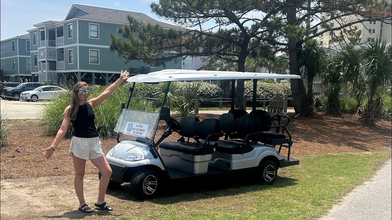 AJAX Golf cart rental in ocean isle beach YouTube