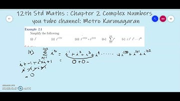 12th Std Maths Example 2.1(iv) Simplify the following sigma i= 1 to 102 i ^n