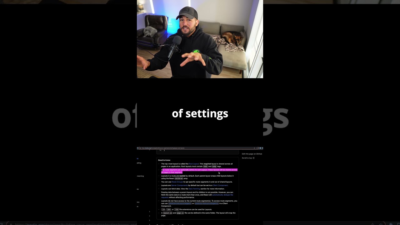 Keep this in mind about Next.js Layouts #nextjs #webdevelopment #javascript