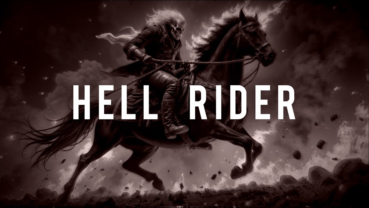 HELL RIDER | DARK HEAVY METAL WESTERN COUNTRY BLUES - YouTube