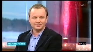 Palmemordet - Debatt Med Mårten Palme (Go'Morron Sverige 2011-02-21