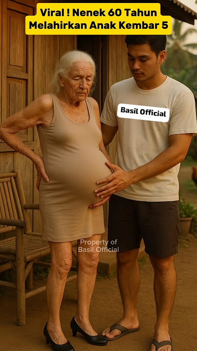 Viral Nenek 60 Tahun Melahirkan Anak Kembar 5 Dengan Suami Yang Masih Muda #shorts #beritaterkini