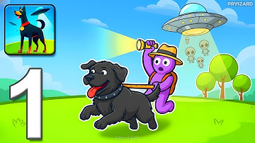Dogs VS Aliens - Gameplay Walkthrough Part 1 - Collect Dogs Save World (iOS, Android)