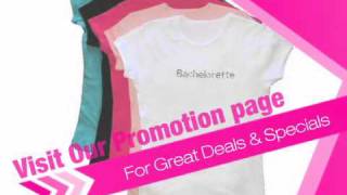 Bachelorette Rhinestone Tank Top or Tee - Bridal Party T-Shirt or Tank - AdvantageBridal.com