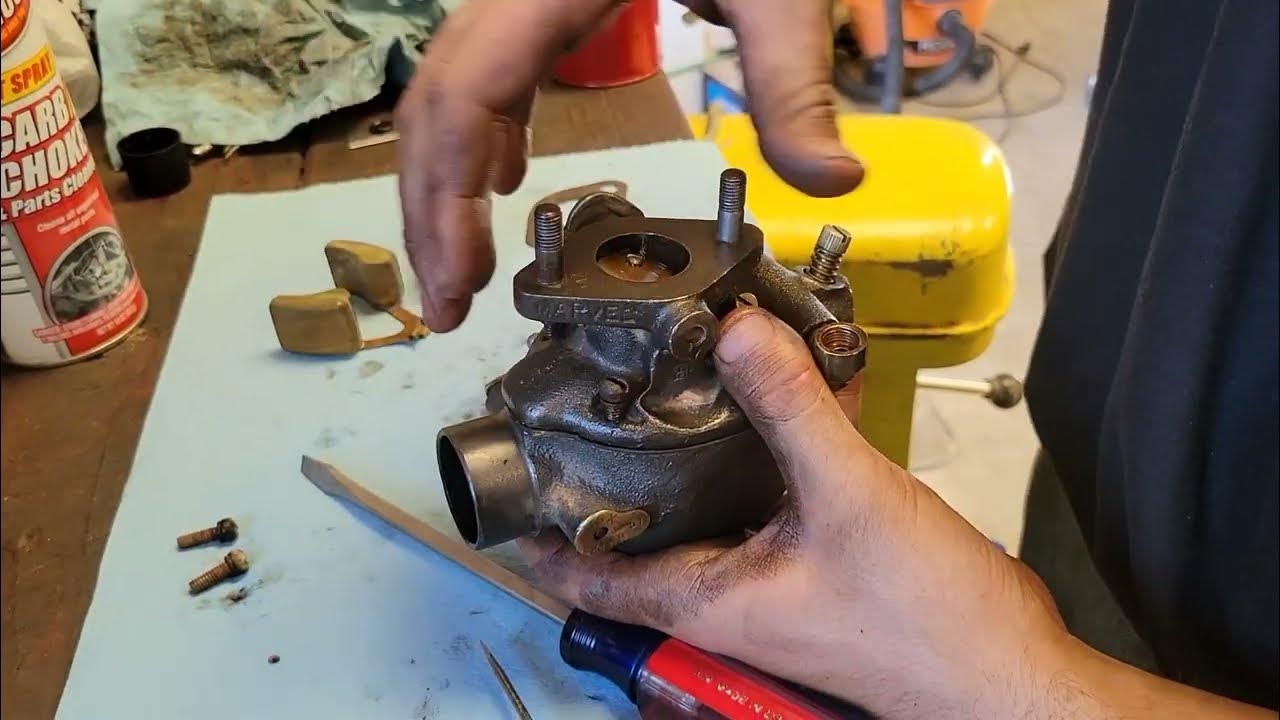 Ford 8N Carburetor repair and first start in 4 years! @greenhillgarage