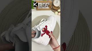 ELMO Custom Sneakers #kicksink #shoes #sneakers #customshoes #airforce #cartoonshoes #kidsshoes