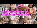 FUI PARA JABOATAÕ corte de cabelo dia produtivo 》Laís Berto