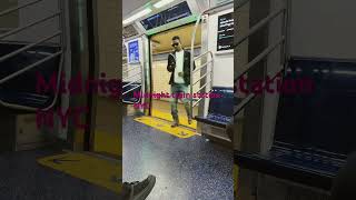 Welcome to New York City train station # #foryou #train #shortsfeed #subwaytrain #newyorkcity #tren