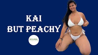 Kai but Peachy Japanese Curvy Model Biography | Plus Size Bikini Model | Fashion Model | Peachy Kai