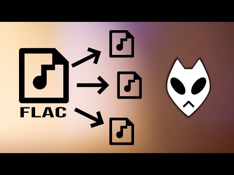 How to split FLAC CUE files into individual flac files with Foobar2000