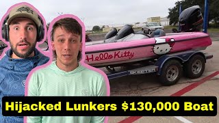 Jiggin &amp; Yappy HIJACK Lunkers $130,000 Boat!! (Podcasting Accident) *BANGER PODCAST*