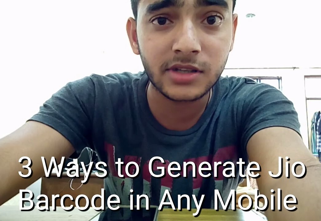 3 methods to Generate JIO Barcode in Any 4G/3G/2G MOBILE | NOKIA 1110 ALSO SUPPORTED