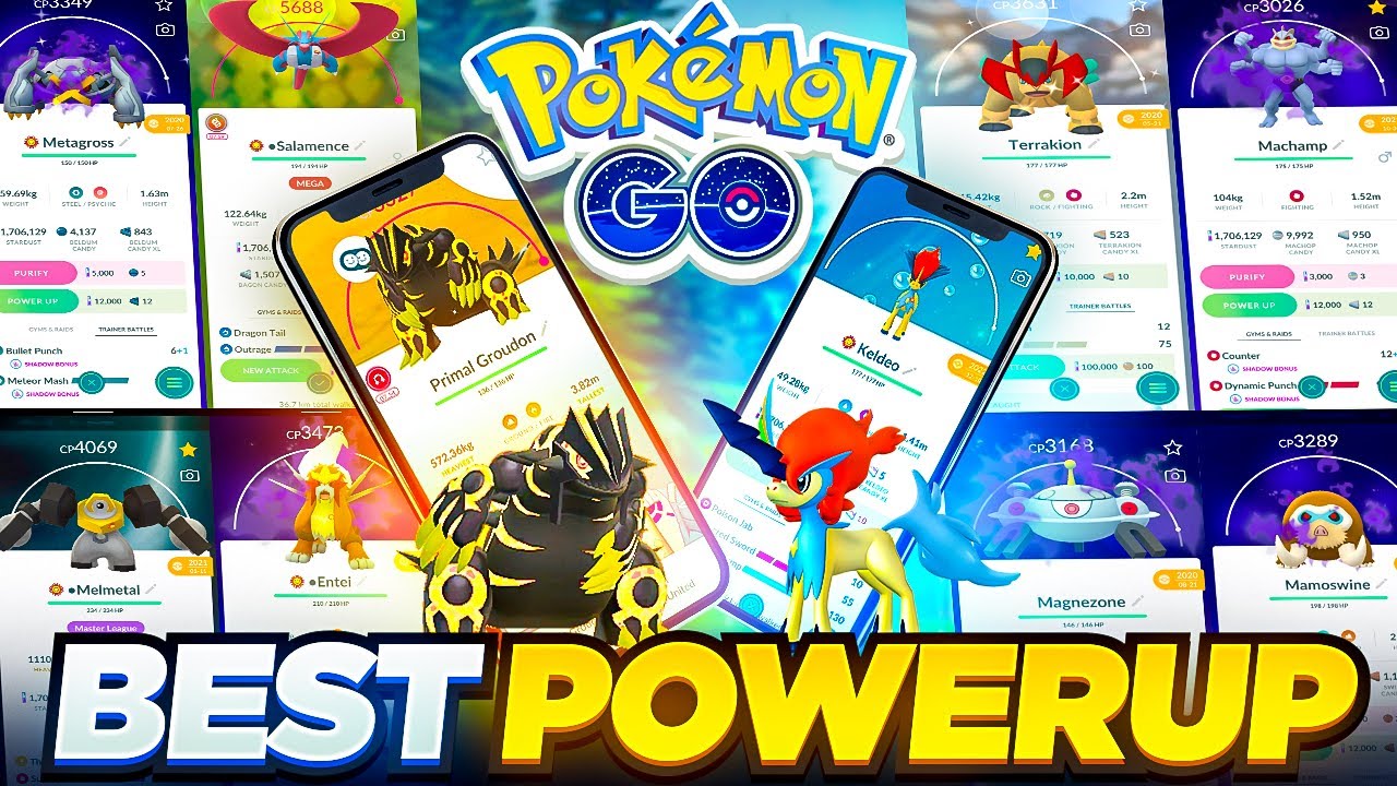 BEST Pokémon to POWER-UP in Pokémon GO! (2023) - YouTube