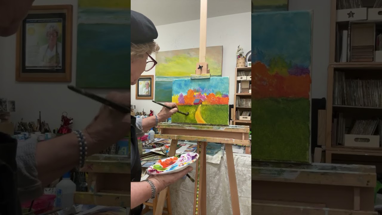 Cómo pintar con óleo. #arte #arteparaprincipiantes #pintar