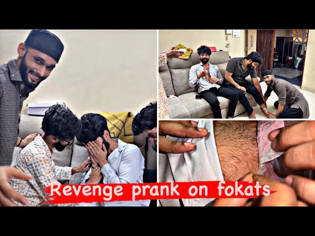 Revenge prank on fokats |baal ka badla baal |aaltu faltu