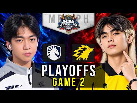 TEAM LIQUID PH vs ONIC PH 🔥 GAME 2 | MPL PH SEASON 18 | PLAYOFFS