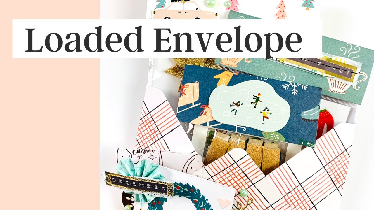 LOADED CHRISTMAS ENVELOPE Process Video /// HAPPY MAIL