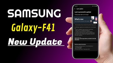 Samsung F41 New Software Update | Latest Security Patch Update