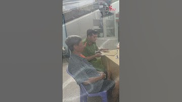 Công an mời làm việc người phun sơn dòng chữ 
