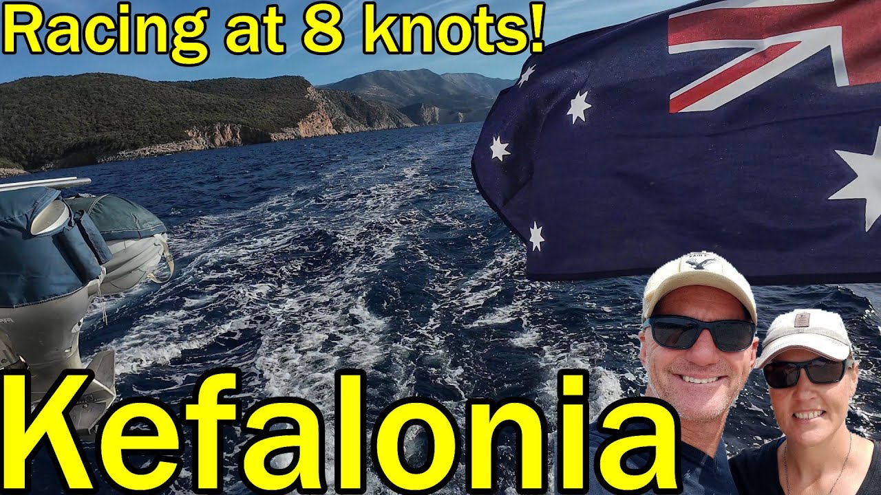 The western side of Kefalonia is rugged and beautiful! (Sailing Dakini – Leave to Roam Ep. 49)