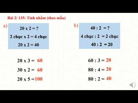 Toán 2 tuần 27 Bài Luyện tập chung