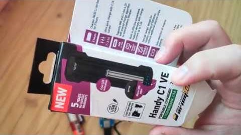 Review charger Handy C1 VE (Armytek)