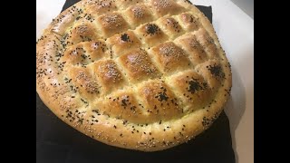 Turkish bread خبز تركي (وصفات رمضان)