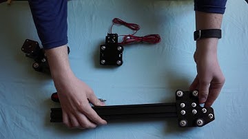 Tevo Tarantula Assembly - Step 10 - Assembly the X/Z Axis rail