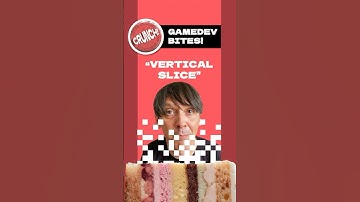 What is a VERTICAL SLICE? (Gamedev bites) #gamedev #gaming #videogames #bts #gamedesign