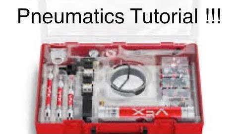 44252A Vex v5 pneumatics kit beginners tutorial