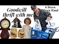Thrift With Me at 4 Stores Home Decor Mega Haul! - We Scored Thrifting at Goodwill -