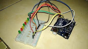 Membuat Running LED arduino