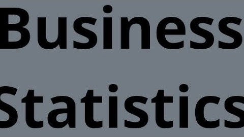 business statistics class i.com part2