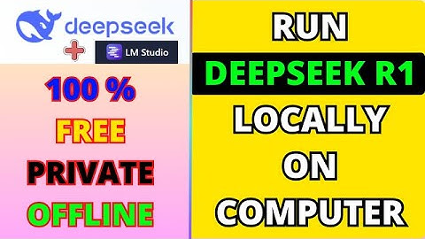 How to Run Deepseek R1 Locally with LM Studio | 100% Free, Private and Offline #deepseek