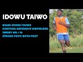 Idowu taiwo  midfielder highlights